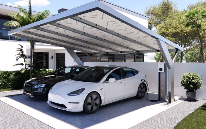 Carport Auto - Copertura solare | Pergosolar Pergola Iridium